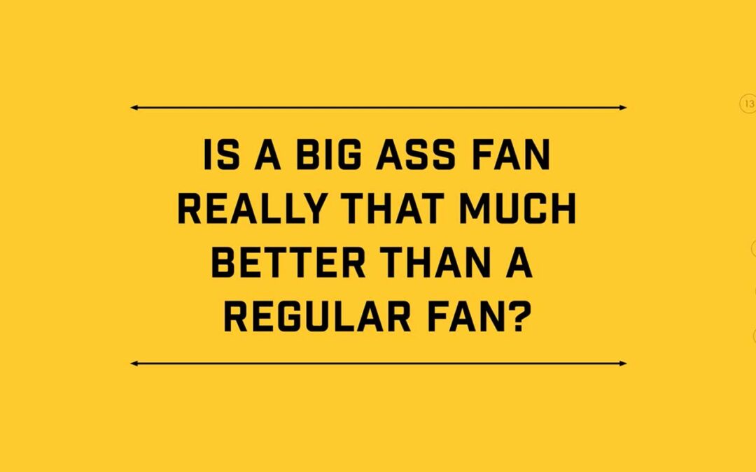 Ask Big Ass Fans - Comparaison des concurrents