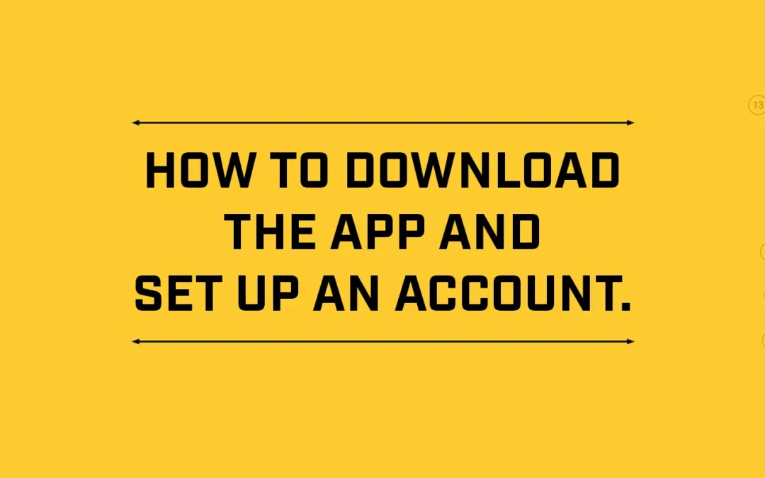 Vídeos de ayuda - Cómo descargar la aplicación y crear una cuenta.