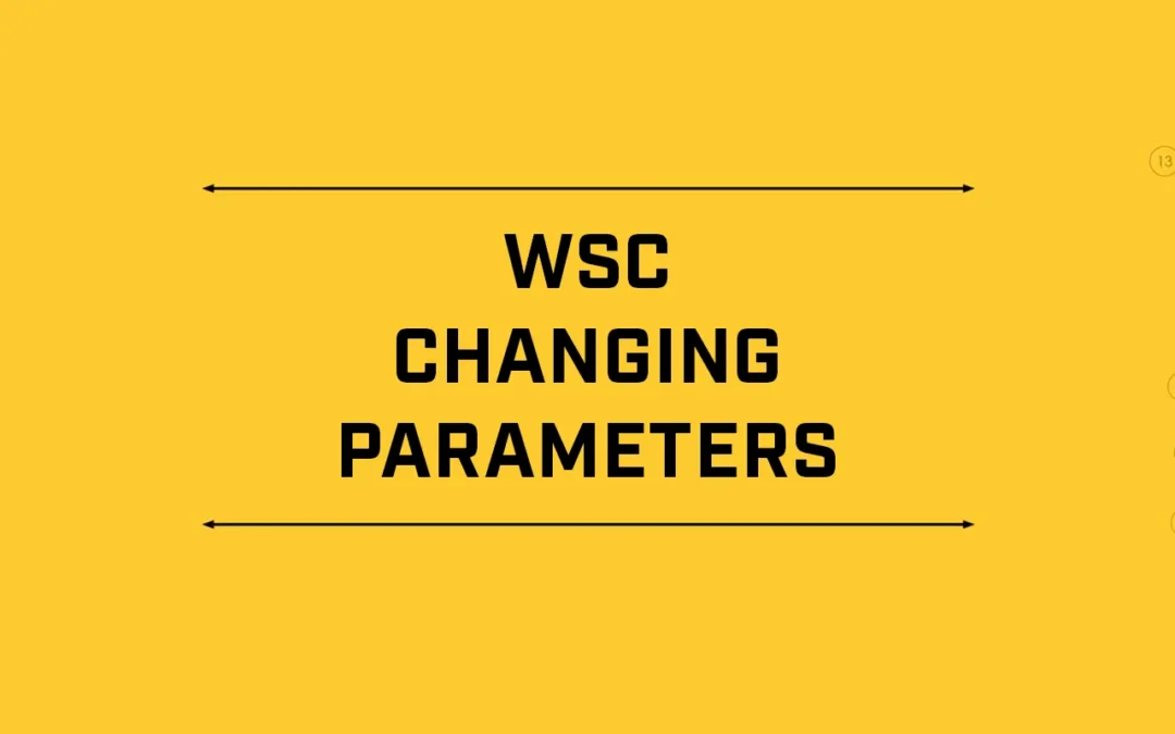 Vidéos d'aide - Modification des paramètres du WSC