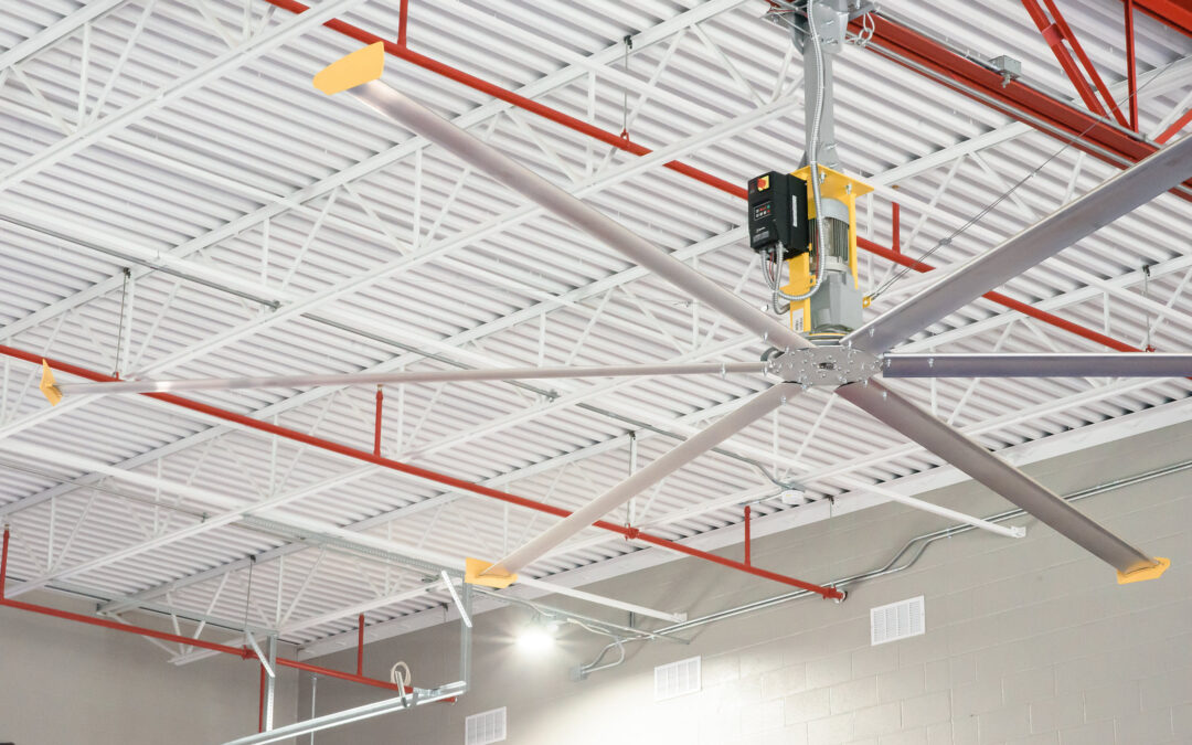 The Science Behind HVLS Fans: Why Bigger Blades Work Better