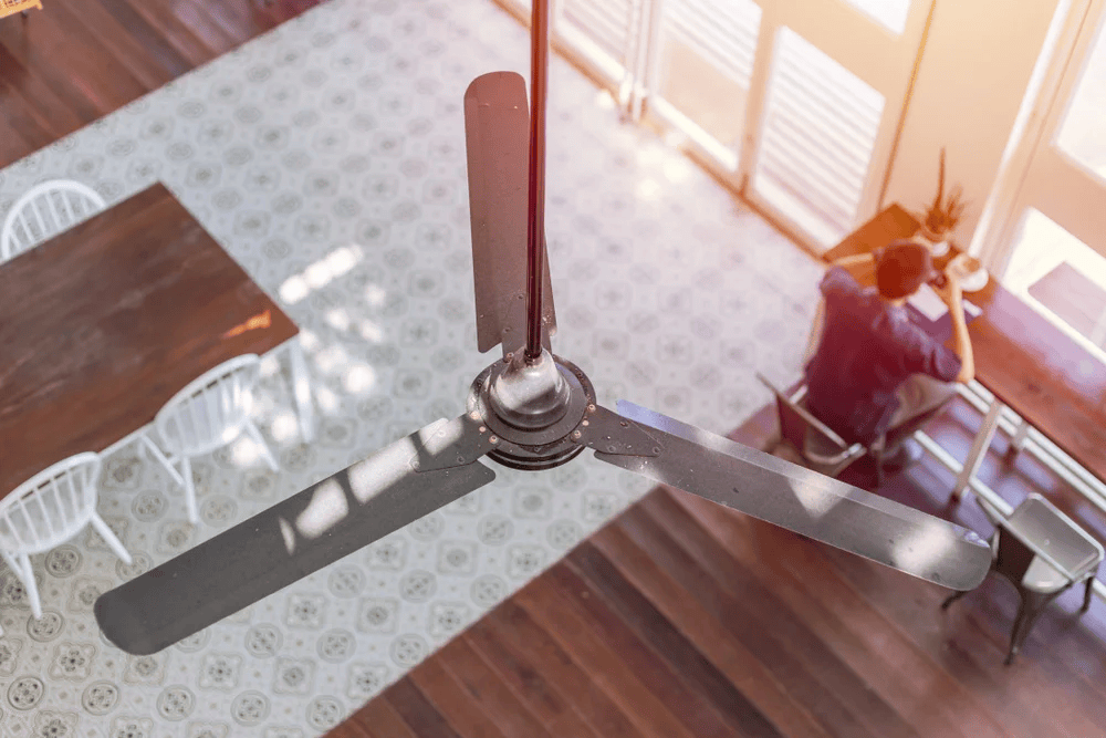 DC Ceiling fan in your living room