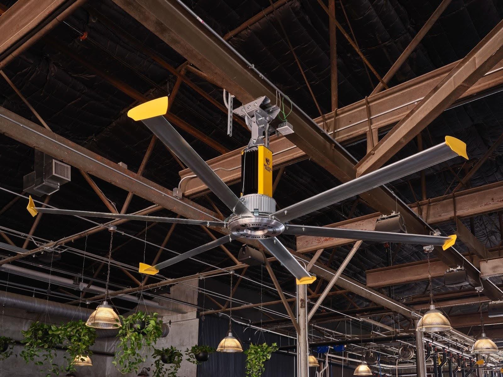 Big Ass Fans in a commercial property