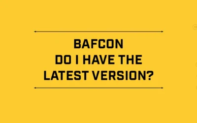 Support Videos – Bafcon – Do I have the latest version