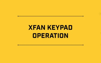 Support Videos – XFAN Keypad Operatoin