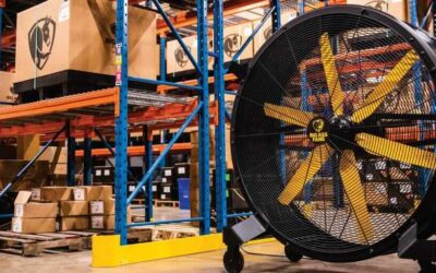 Industrial Fan For A Warehouse